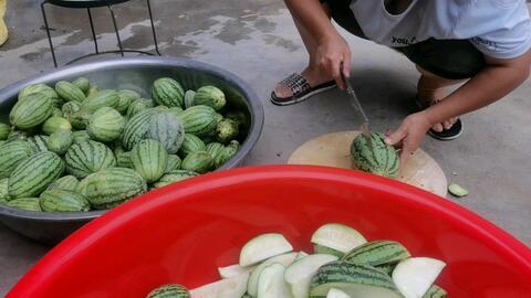 吃瓜把嘴撑  第3张